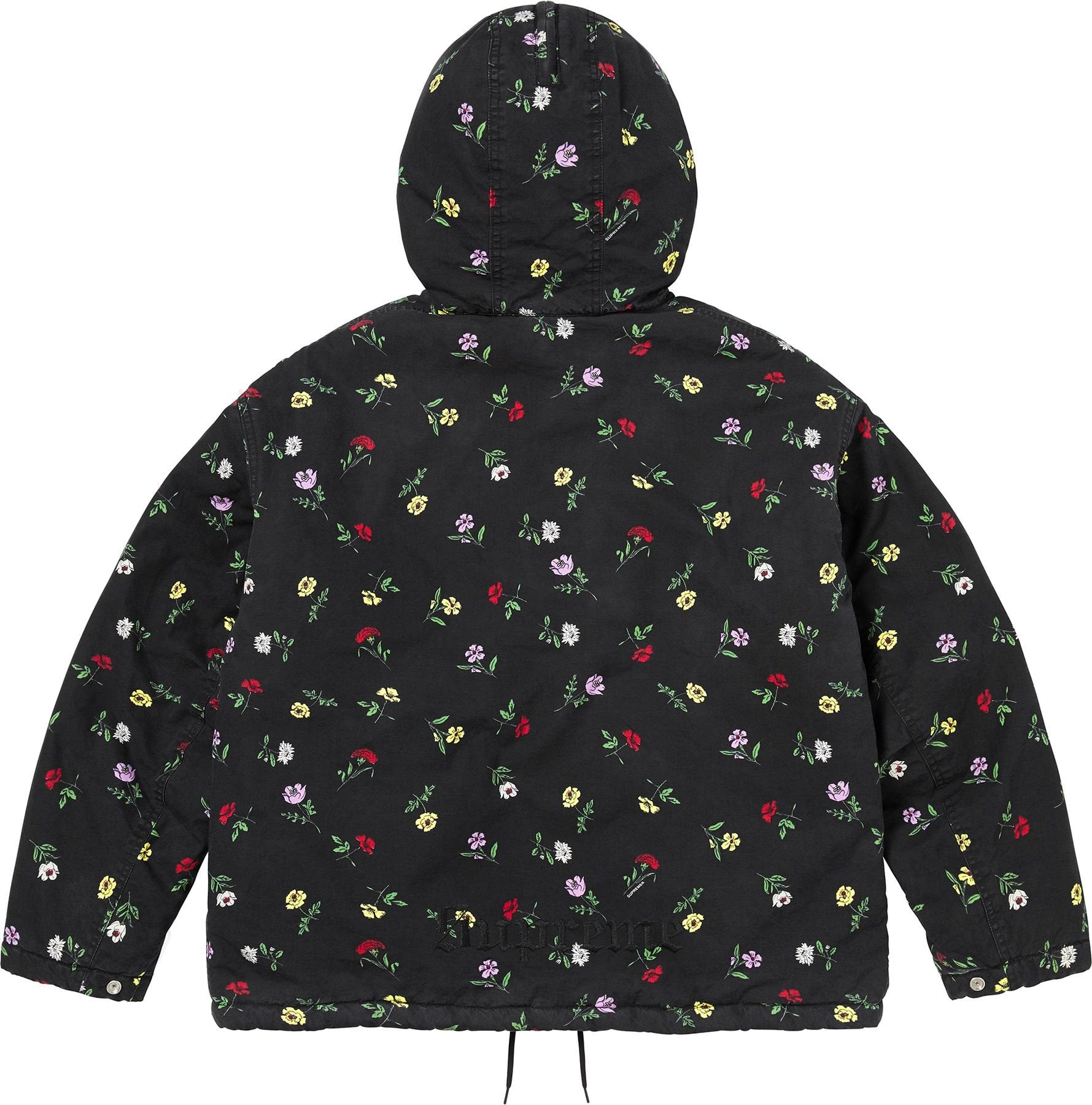 Fur Lined Hooded Field Jacket view 6